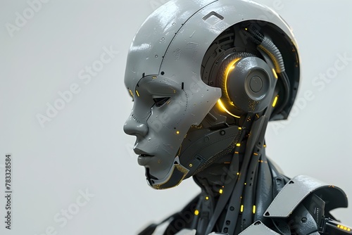 Gray and Lite Yellow: A Human Representation of Artificial Intelligence