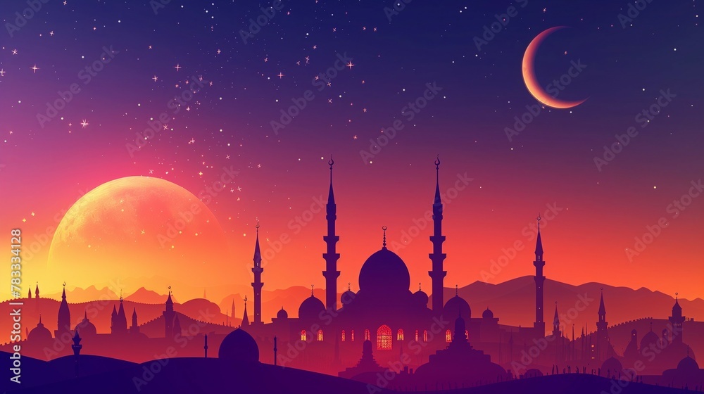 Ramadan kareem islamic greeting card background vector illustration Ramadan kareem islamic greeting card background vector illustration