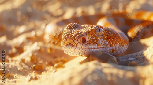 Close Up of a Lizard on a Rock