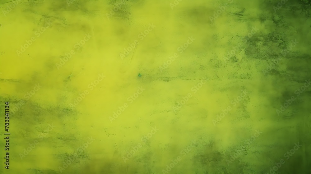 Citron color. Abstract green and yellow textured background with gradient and smudge effects, perfect for graphic design backgrounds and artistic projects.