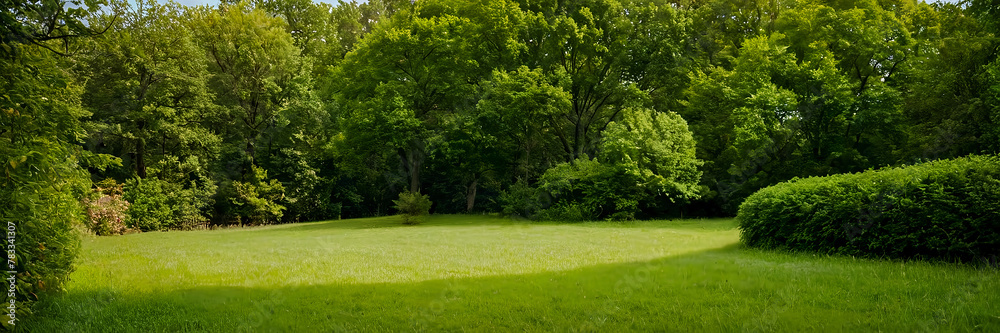 Obraz premium grass in the park