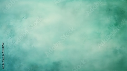 Mint green color. Abstract turquoise and green watercolor background with a textured look, ideal for design concepts, wallpapers, or creative graphics.  © Vivid Canvas
