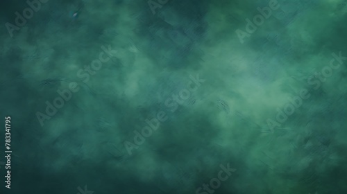 Myrtle green color. Abstract green textured background with subtle patterns suggesting a tranquil and mysterious atmosphere  © Vivid Canvas