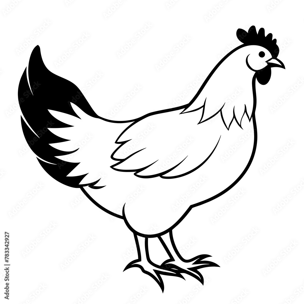 hen and chicken hen and chicken