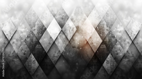 Black and White Geometric Pattern