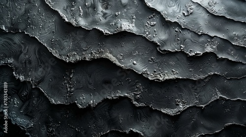 Rippled Surface in Black and White