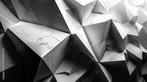 Black and White Sculpture