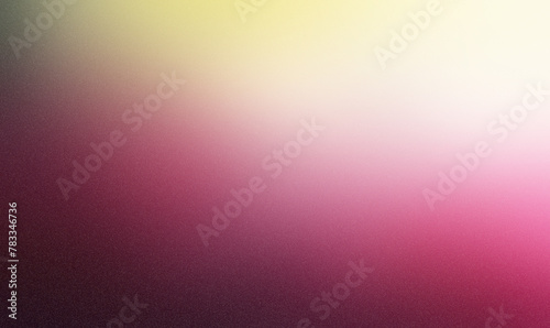 A smooth gradient blend of pistachio light green, magenta pink and white colors with a grainy texture, ideal for decorating posters, banners and landing pages.