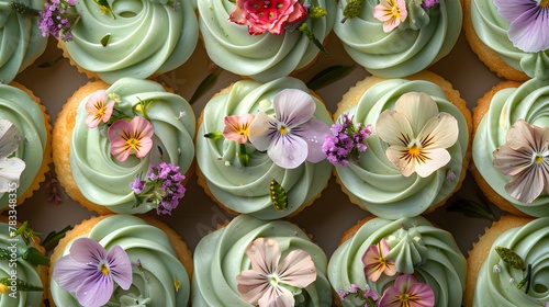 Sage Green Symbolism  Nature-Inspired Cupcake Decor for Celebrations