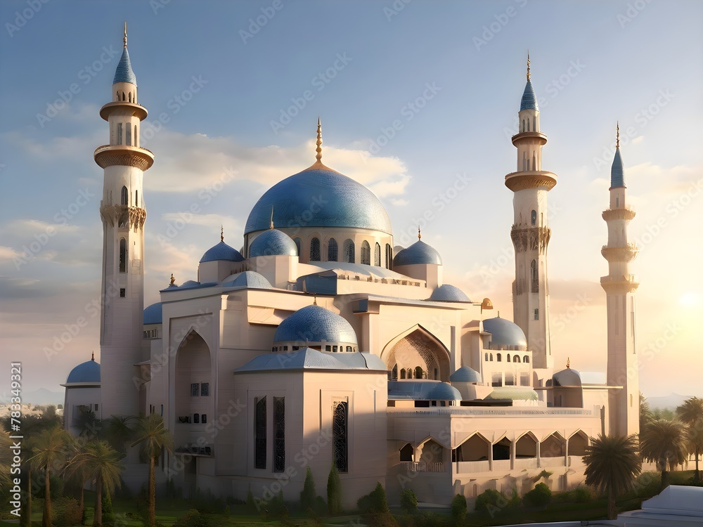 Obraz premium mosque country