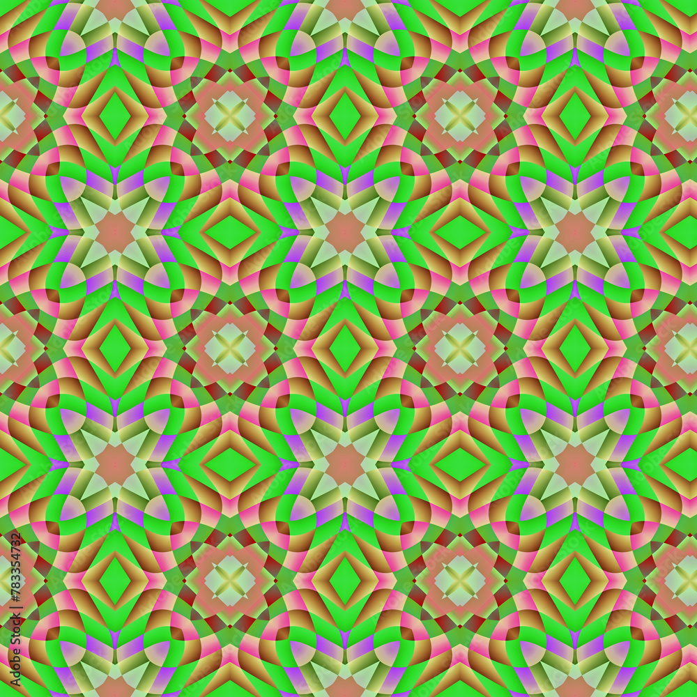 3d effect - abstract symmetric geometric pattern 3d effect - abstract symmetric geometric pattern
