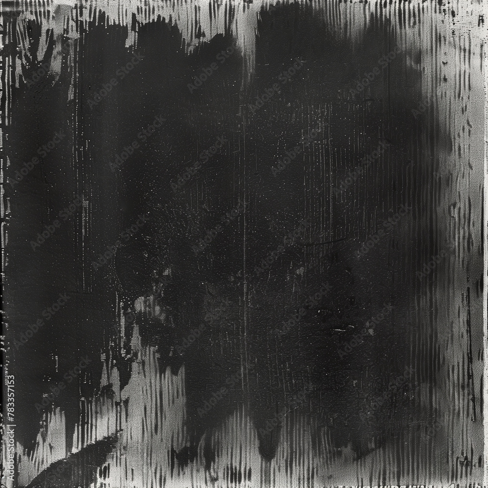 Black and white background, textured with very thin brush strokes of oil paint, dark and rough, extremely dense and thick black paint. ai generated.