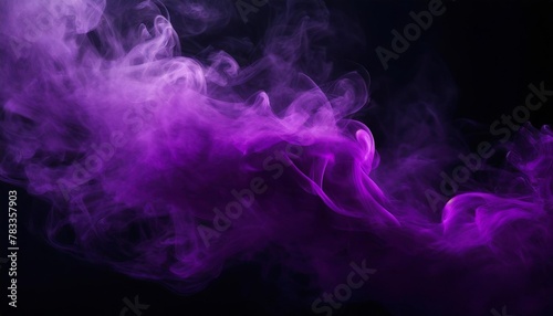magic purple neon smoke