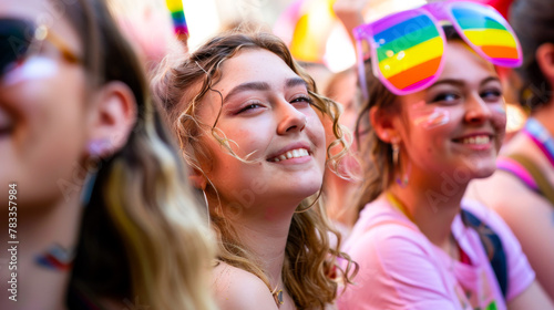 Young Individuals Supporting LGBTQ+ Diversity at Pride  © Creative Valley
