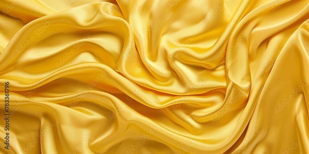 Yellow luxury cloth, silk satin velvet, background, pattern Yellow luxury cloth, silk satin velvet, background, pattern