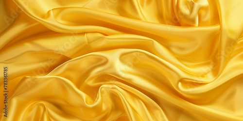 Yellow luxury cloth, silk satin velvet, background, pattern