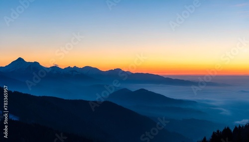 sunrise in the mountains © Michelle