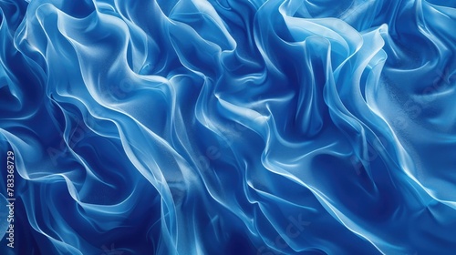 Creative Blue Background. Modern Pattern Wallpaper. photo