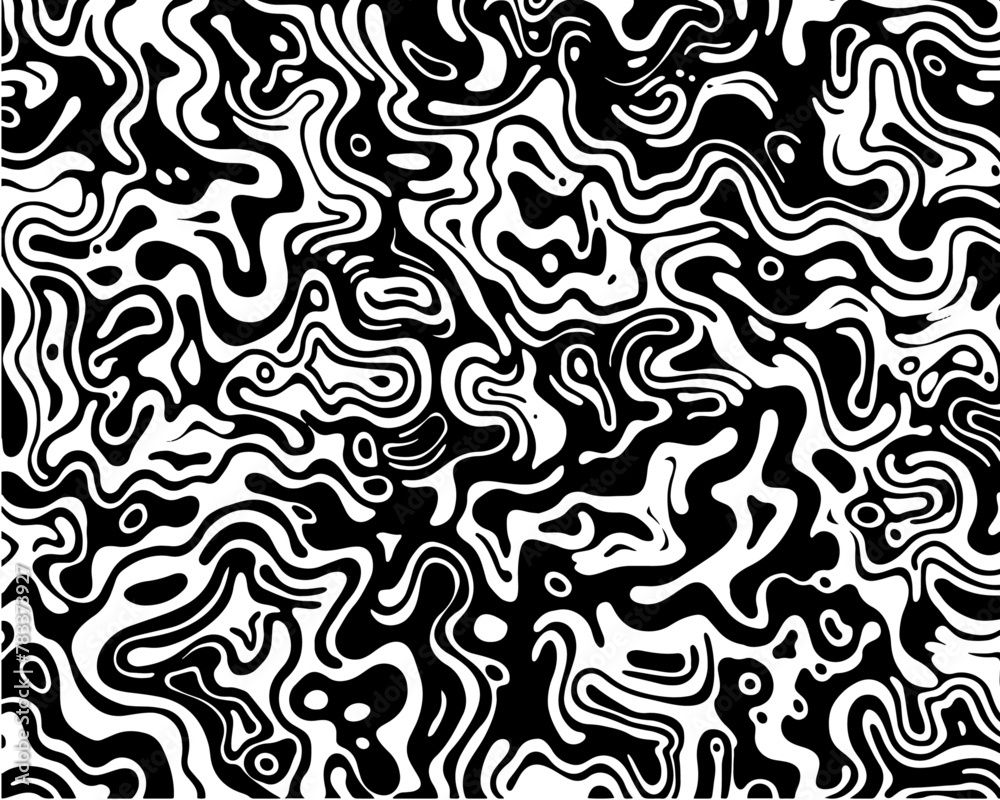 Editable vector abstract doodle background overlay. Change to any size or colour Editable vector abstract doodle background overlay. Change to any size or colour
