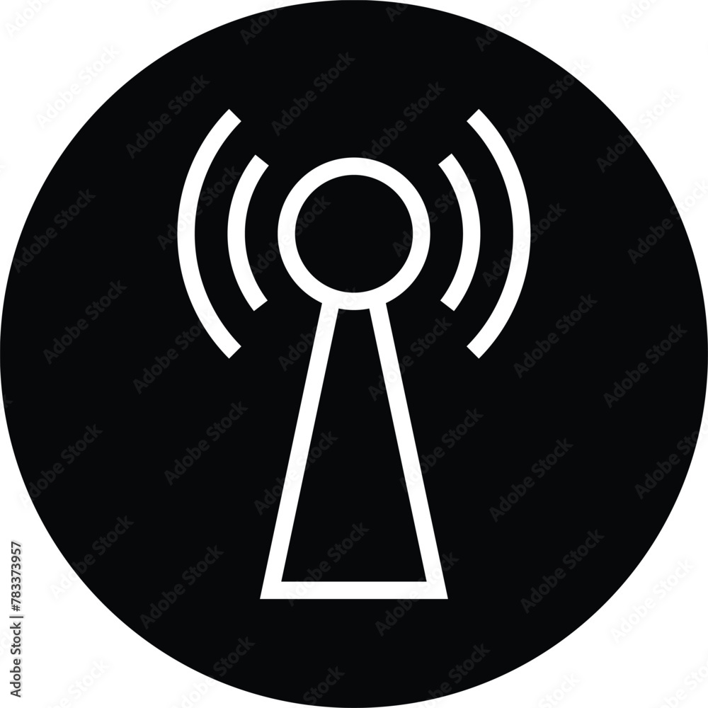 Antenna and satellite signal icon collection. Vector Illustration. Antenna and satellite signal icon collection. Vector Illustration.