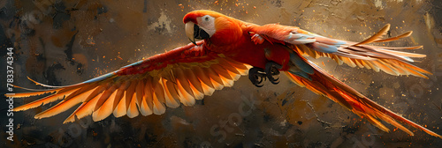  Parrot,
Colorful parrot macaw
