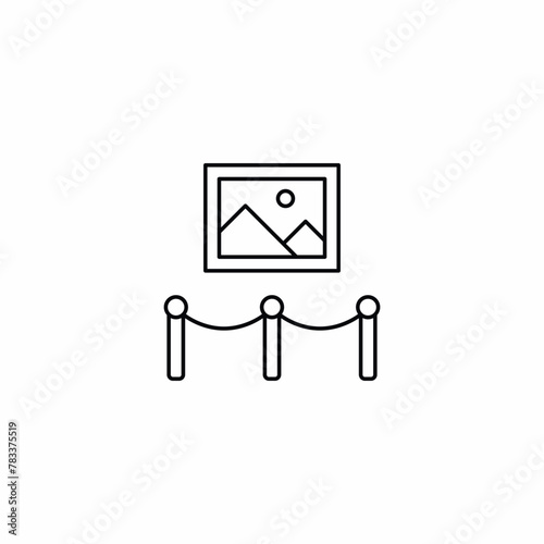 Museum Picture Exhibit Tape icon