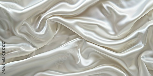 White luxury cloth, silk satin velvet, background, pattern