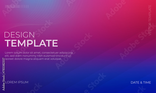 Stylish Blue Magenta and Maroon Gradient Background for Web Design