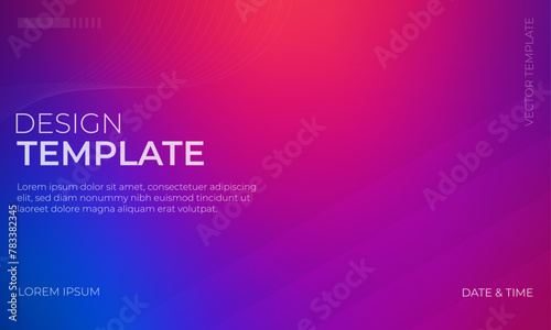 Dynamic Blue Magenta and Maroon Gradient Background Design