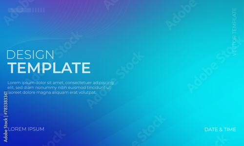 Abstract Blue Teal and Cyan Gradient Wallpaper Design