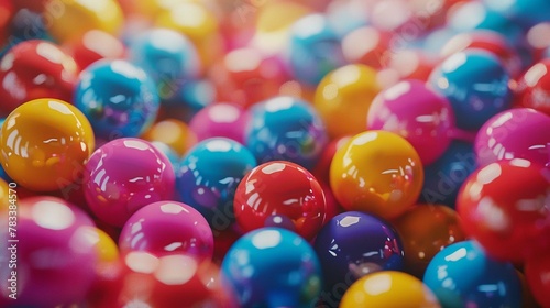 colorful balls photo