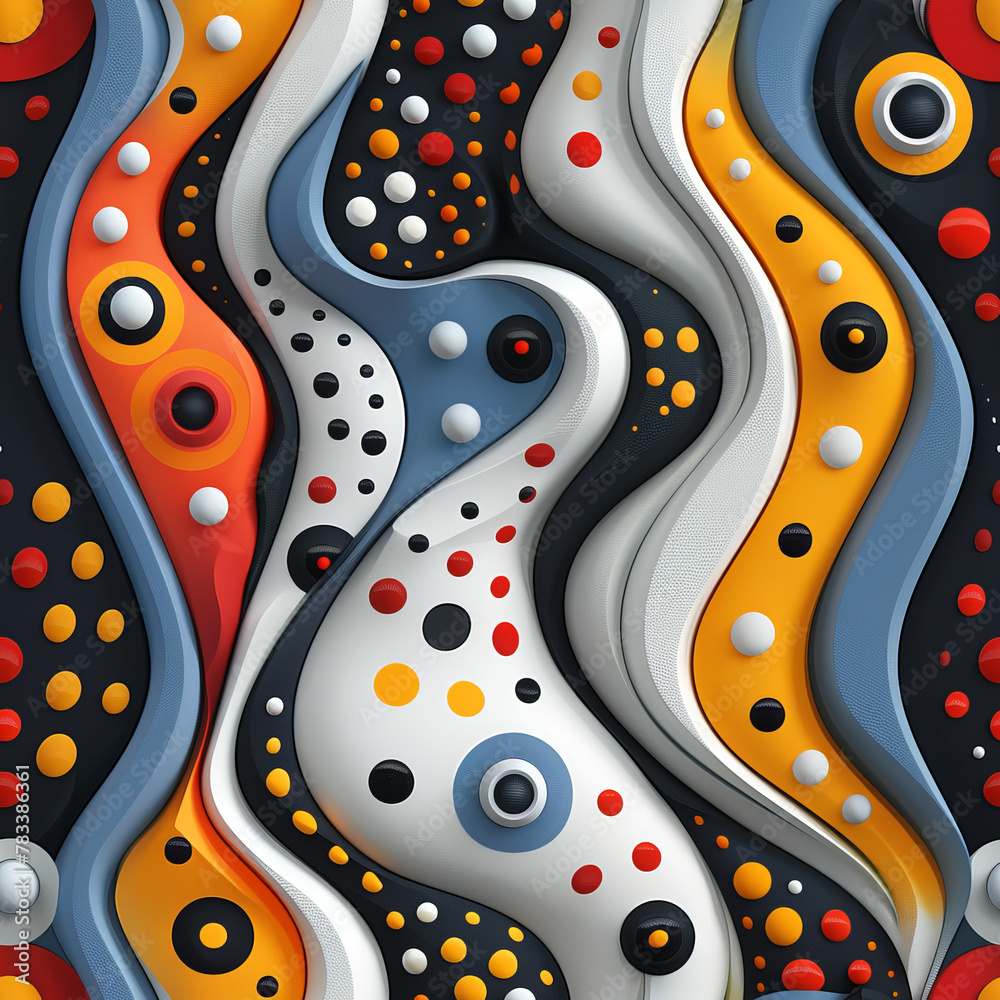 Dynamic Wave Pattern Seamless Design for Calming and Flowing Backgrounds Dynamic Wave Pattern Seamless Design for Calming and Flowing Backgrounds