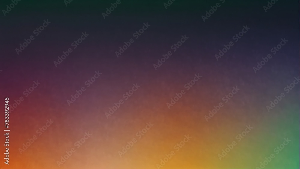 green purple orange color gradient blur abstract background from Generative AI