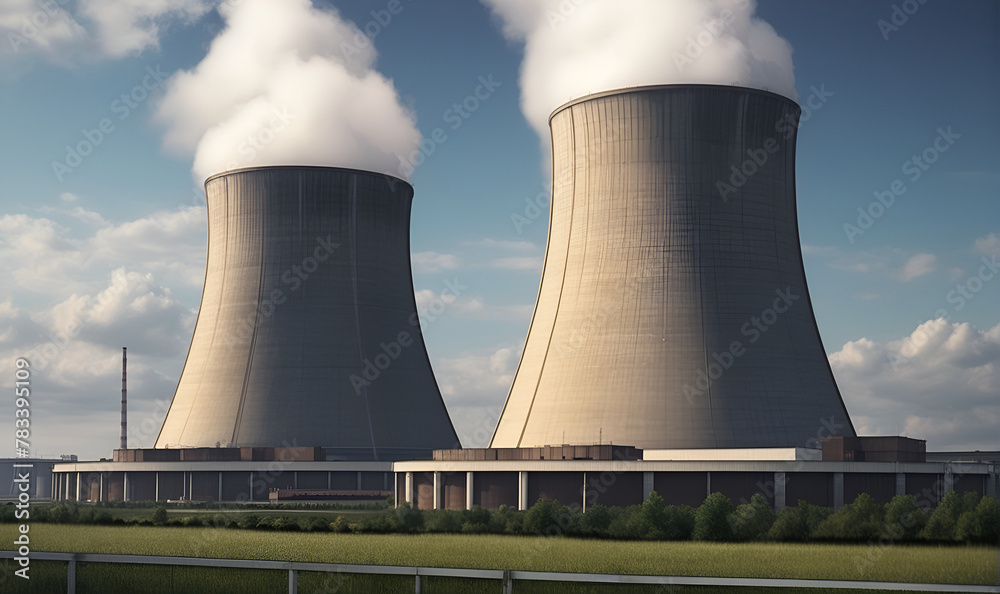 Peaceful Atom, Nuclear Power Plant Peaceful Atom, Nuclear Power Plant
