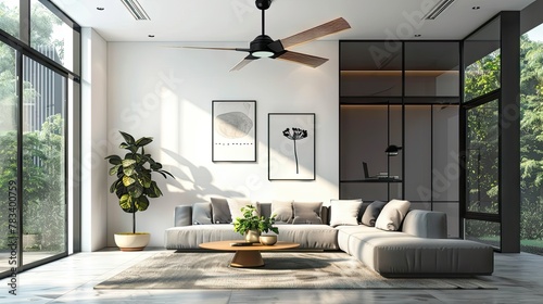 energy-efficient ceiling fans, marrying functionality with beauty photo