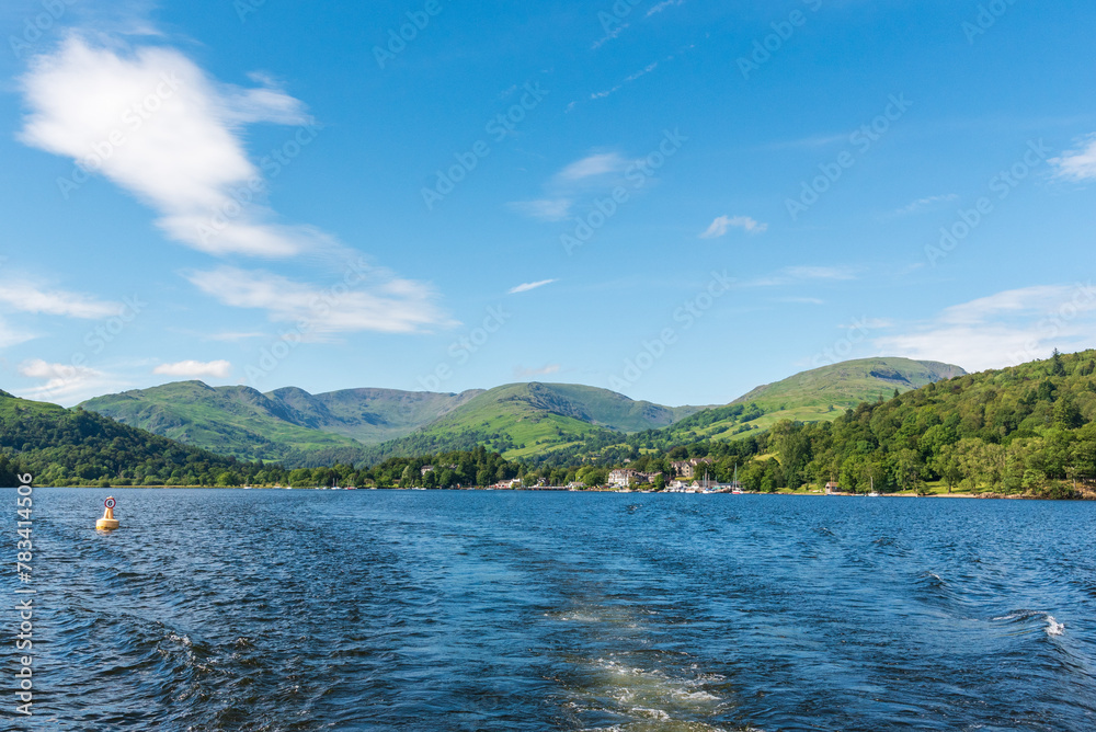 The north end of Windermere, Lake District, England