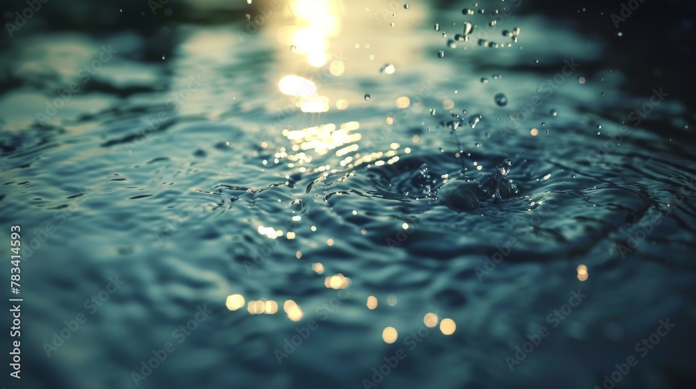 drops of water drops of water