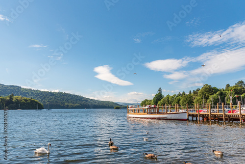 Bowness-on-Windermere on a beautiful Summer day