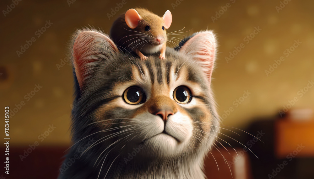 cat and mouse in love cat and mouse in love