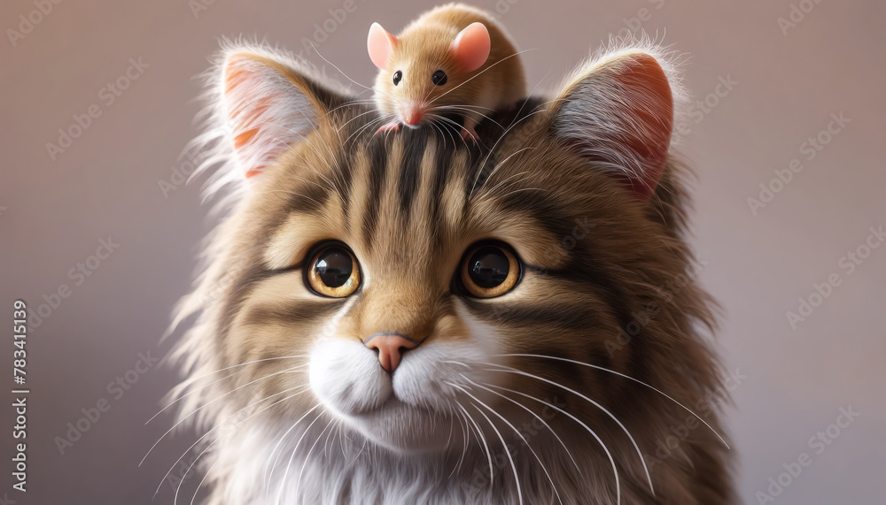 cat and mouse in love cat and mouse in love