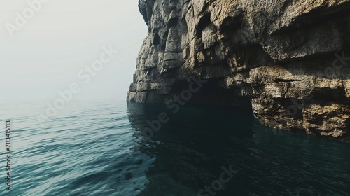 cave in the ocean