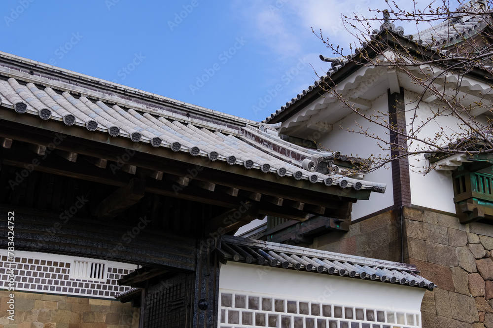 金沢城の石川門 金沢城の石川門