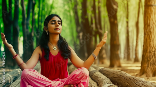 Pastel Dreamscape: Yoga in ...