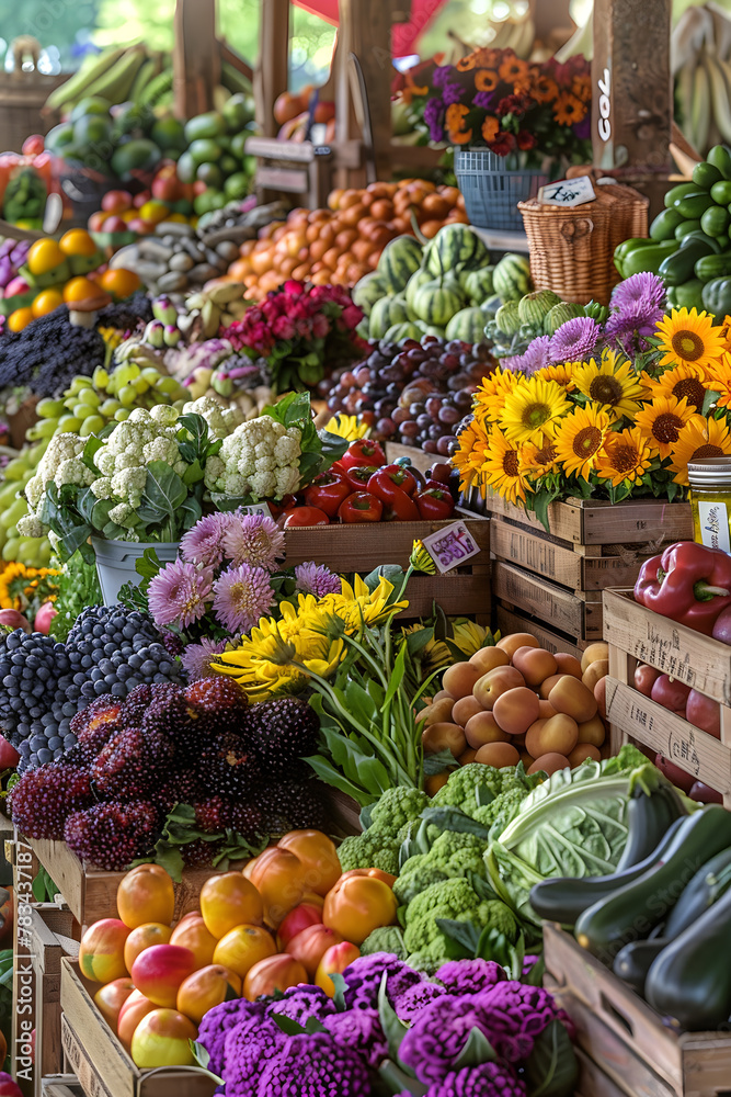 The Local Harvest: A Bustling Morning at a New Jersey Farmers Market