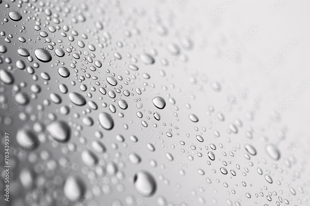 Condensation patterns on a transparent glass surface in a humid environment, illustrating the intricate beauty of natural moisture accumulation Condensation patterns on a transparent glass surface in a humid environment, illustrating the intricate beauty of natural moisture accumulation
