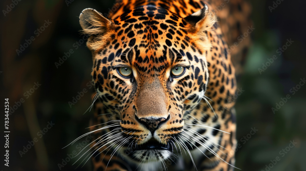 Obraz premium hunting leopard