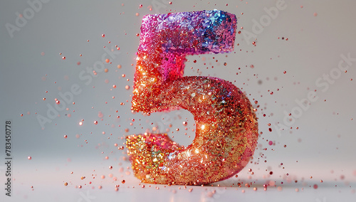 Glitter Number 5