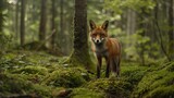 Fox in the nature