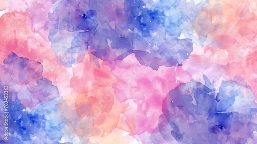 Seamless pattern. Abstract watercolor background.