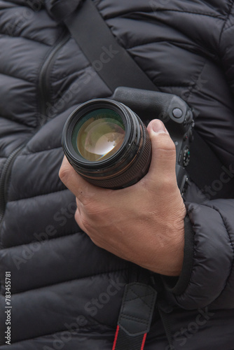 photographer in action